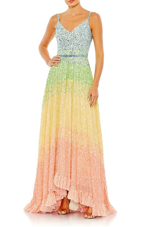 rainbow wedding dresses 12