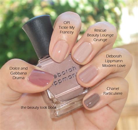 deborah lippmann modern love nail polish neutral colors