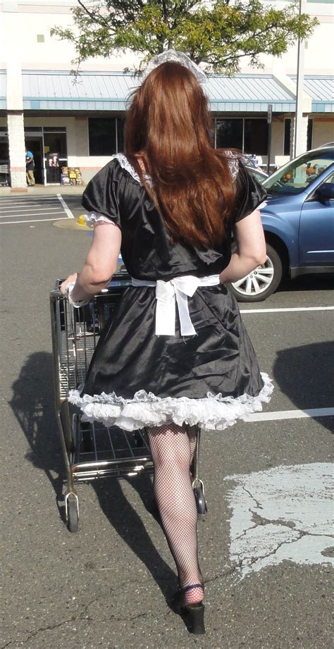 IT'S A MAID WORLD Maid Outfit, Maid Dress, Exposed Sissy, Sissy Maid