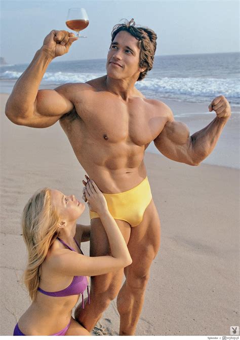 Arnold Schwarzenegger Pictures Beach