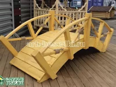 Каталог Декоративный мостик купить от производителя СК "Садовые беседки ...