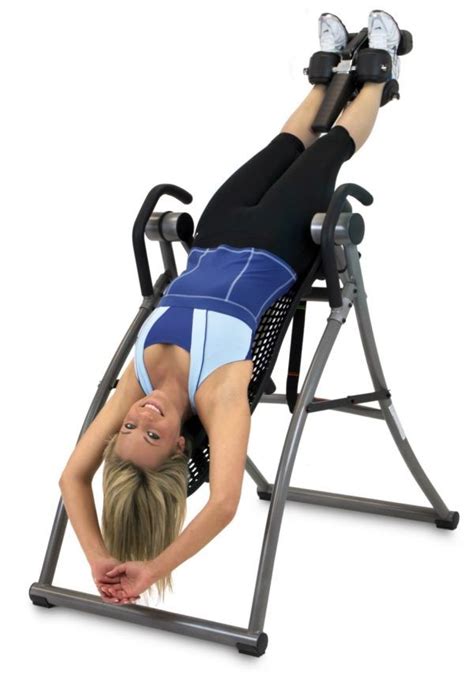 inversion table exercises  beginners days  fitness inversion
