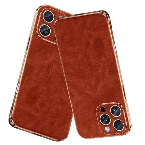 Case For IPhone 16/16 Plus/16 Pro/16 Pro Max, Genuine Leather Ultra