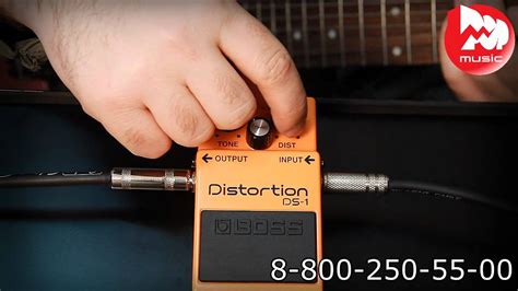 Гитарный эффект BOSS DS-1 - YouTube