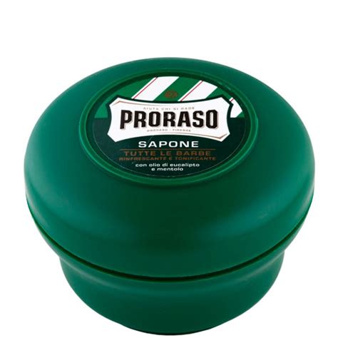 PRORASO GREEN SHAVING SOAP IN A BOWL - Мыло для бритья в чашке ЗЕЛЁНОЕ ...