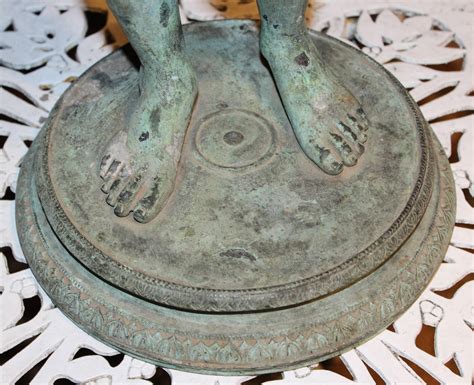 19th Century Grand Tour Bronze of a Classical Nude Male at 1stDibs