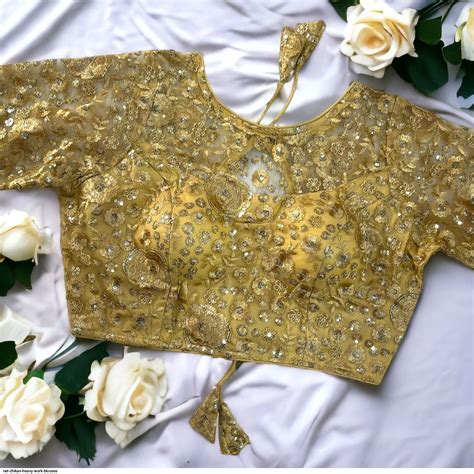 Net Chikan Heavy Work blouses