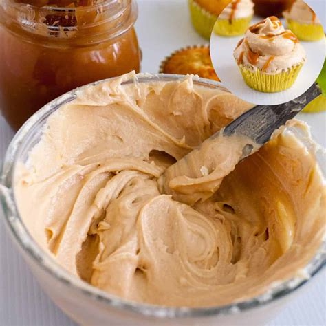 Butterscotch Cupcakes with Butterscotch Buttercream & Sauce - Veena Azmanov