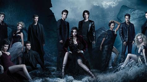 The Vampire Diaries All Cast Wallpapers - Wallpaper Cave