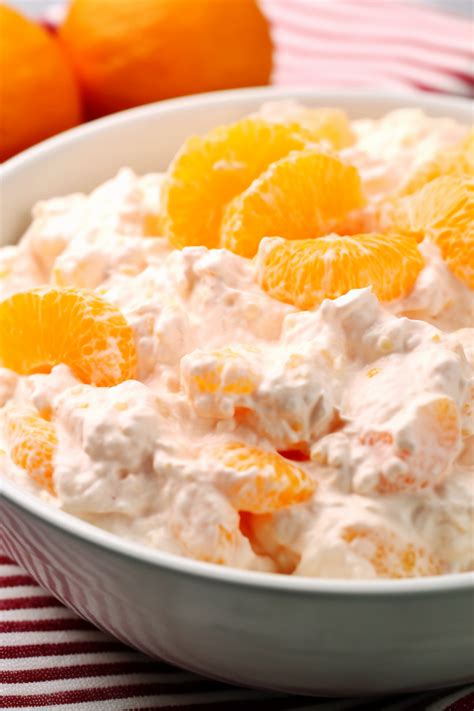 orange fluff salad  oven feelin