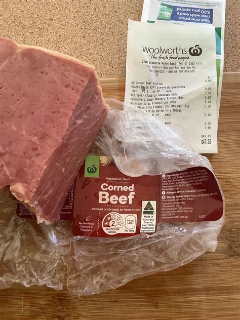 Woolworths Corned Beef Silverside Portion 500g - 1.1kg reviews ...