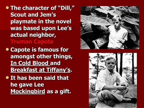 In The To Kill A Mockingbird Who Is Dill 8