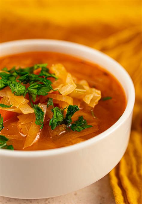 Napa Cabbage Soup Recipe - Swirls of Flavor