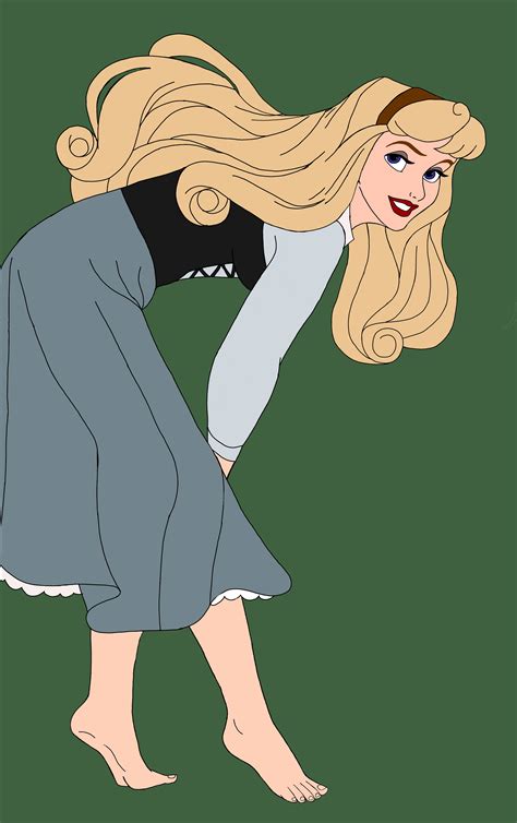 Princess, sexy feet series: Aurora 02 by darthvadersith on DeviantArt