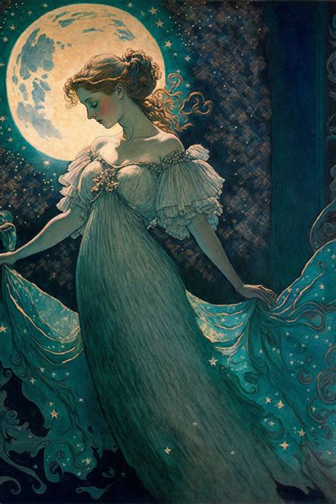 ArtStation - Antique Moon Girls