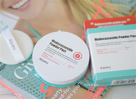 Компактная пудра A'PIEU Madecassoside Powder Pact - отзыв, свотчи ...
