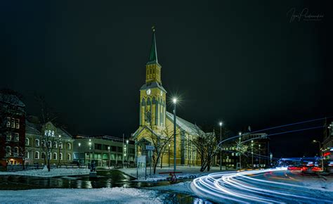 Ночной Тромсё | Фотосайт СуперСнимки.Ру