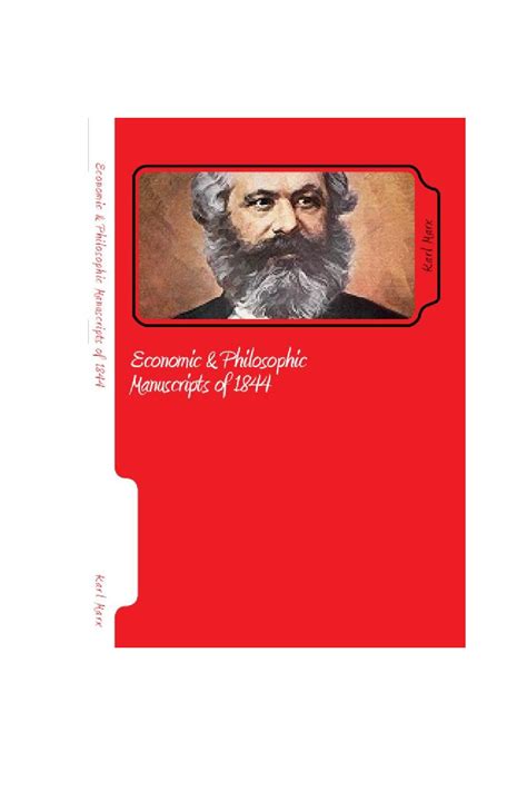 ECONOMIC & PHILOSOPHIC MANUSCRIPTS OF 1844 | Pothi.com