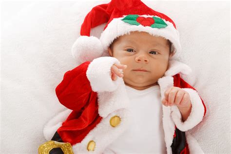 relaxed santa baby  stock photo public domain pictures