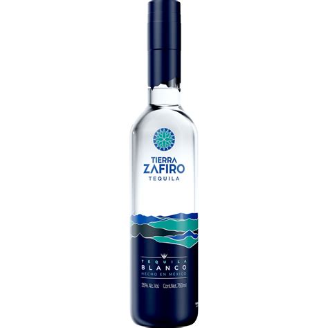 Tequila Tierra Zafiro Blanco 750 Ml Tierra Zafiro Tequila Blanco