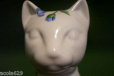 tiffany  porcelain cat figurine