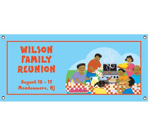 Personalized Family Reunion Banners | Arts - Arts