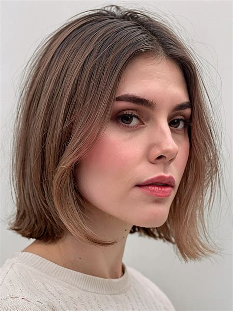 Modern styling will refresh the chin lenght bob by 2025 35