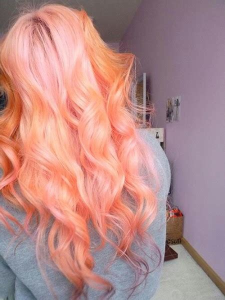 Персиковые волосы | HAIR FRESH