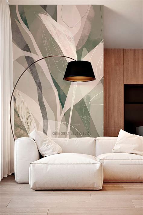 Обои на заказ на акцентную стену спальни | natural wall mural ...
