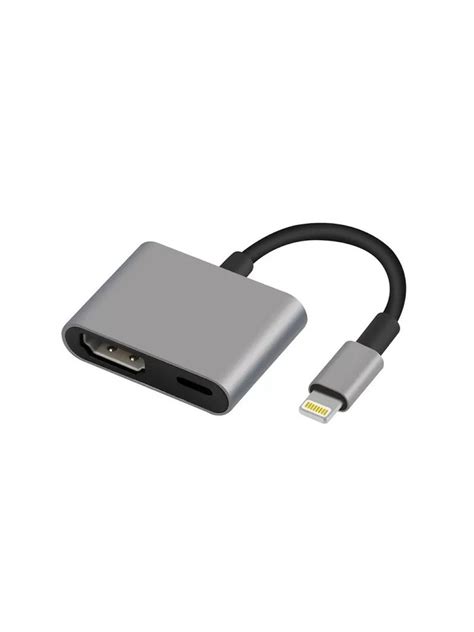 Адаптер переходник с Lighting на HDMI Video Adapter черный - купить с ...