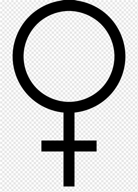 gender symbol female symbol cross woman sign png pngwing