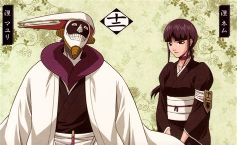 12th Division: Captain Kurotshuchi Mayuri Vice Captains:Kurotshuchi