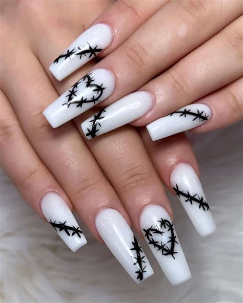 February Nail Art Designs 2023 | Halloween acrylic nails, Gel nails