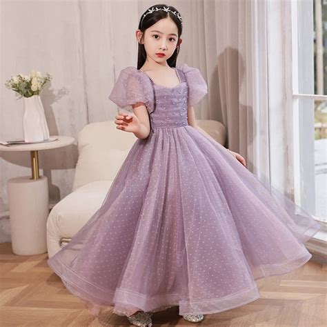 Purple Princess Dresses For Girls