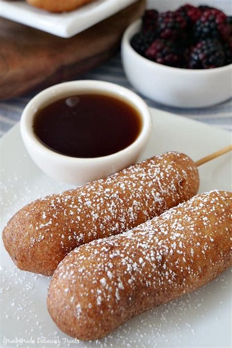 Pancake Sausage on a Stick are easy to make, delicious and a favorite