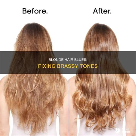 how to fix brassy blonde hair