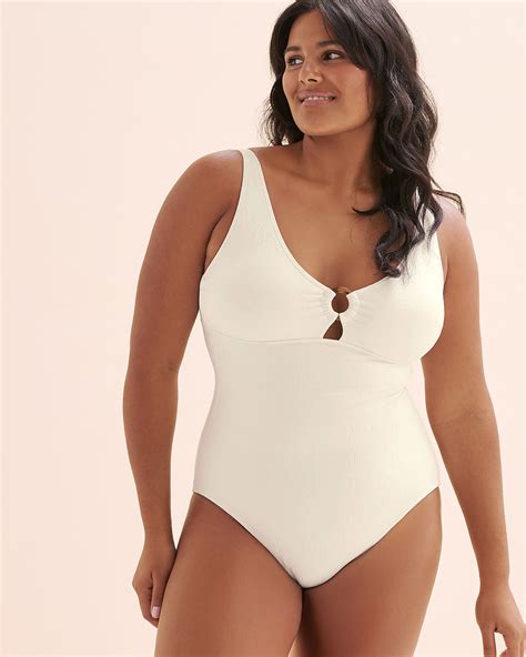 Textured One-Piece Swimsuit | Bikini Village
