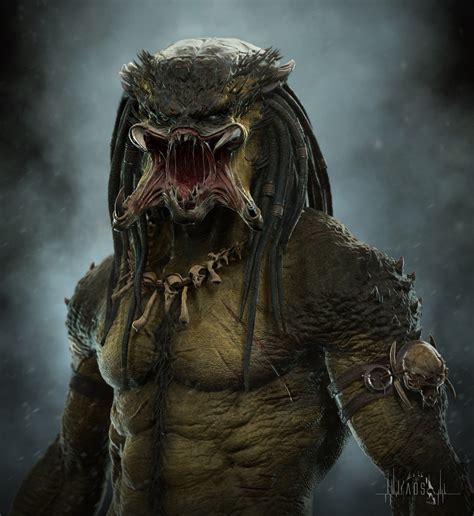 ArtStation - Yautja " Primal Hunter"
