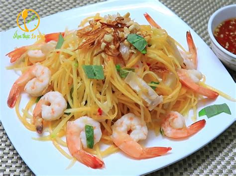Cách làm gỏi đu đủ tôm thịt đơn giản mà vô cùng giòn ngọt
