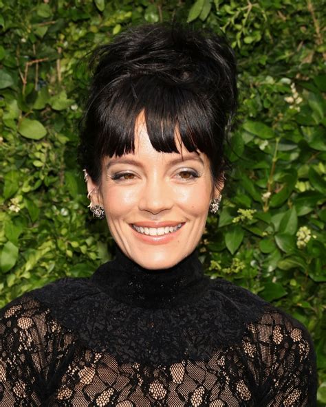 LILY ALLEN at Chanel Artists Dinner at Tribeca Film Festival in New