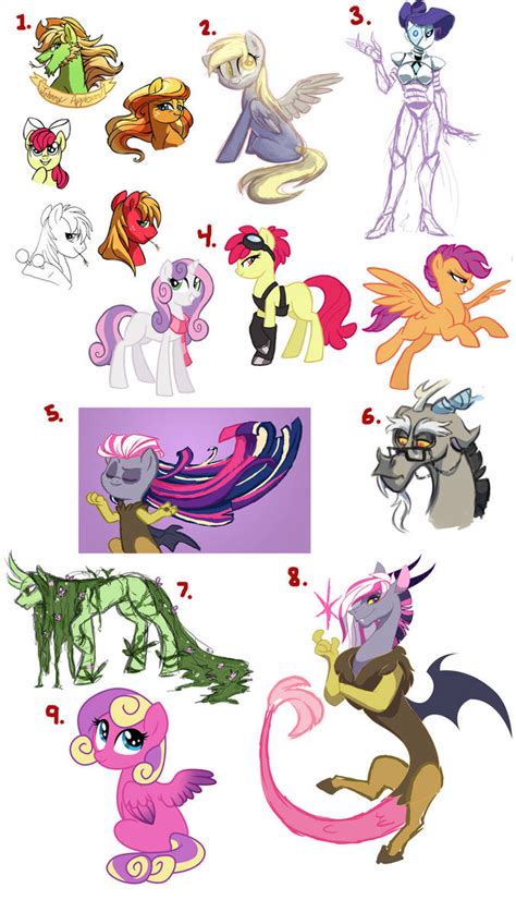 MLP Art Dump 6 by Lopoddity on DeviantArt