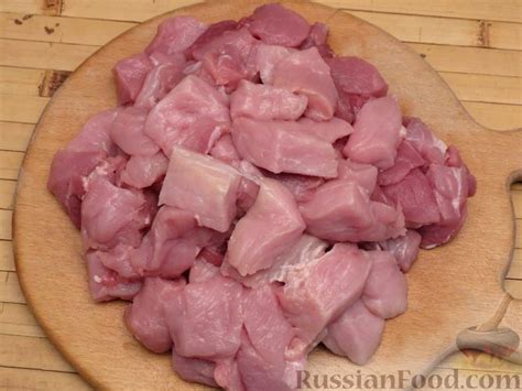 Рецепт: Жаркое по-домашнему из свинины с картошкой (в казане) на ...