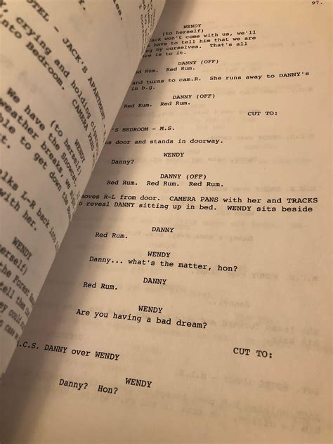 The Shining Signed Script Replica Stephen King Stephen | Etsy UK