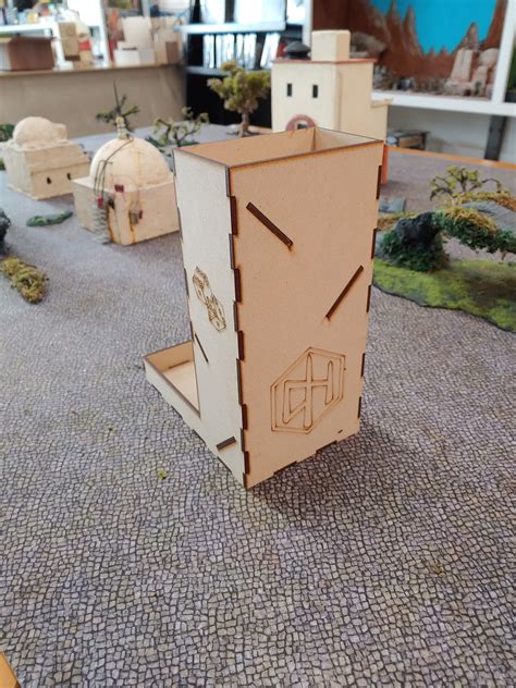 Dice Tower- MDF- Standard – Dice Hollow Games and Hobbies