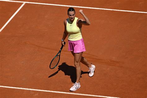 Rome: Aryna Sabalenka saves MP, wins epic midnight thriller vs Elina ...
