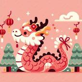 Cute Chinese Dragon