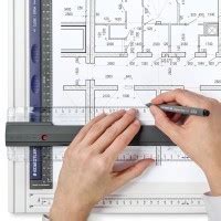 Чертёжный планшет STAEDTLER Mars 661 формат A4 с рейсшиной - купить в ...