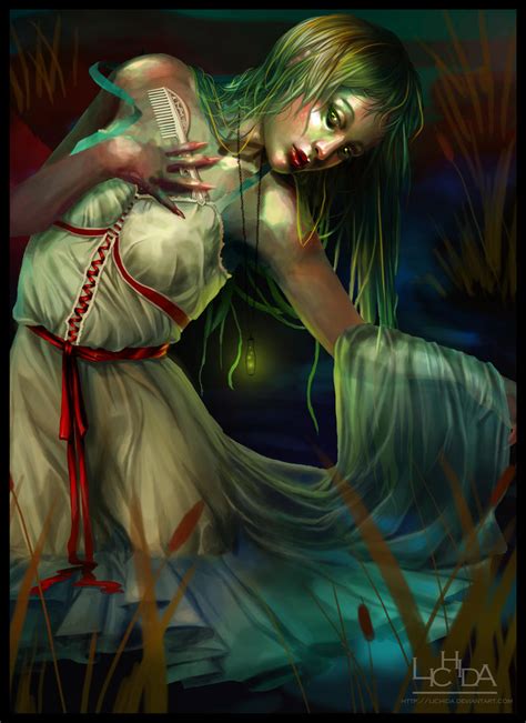 WIP - Rusalka Emerging by Lichida on DeviantArt