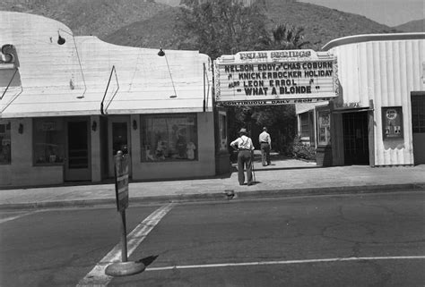 Palm Springs Theatre Opening in 1941