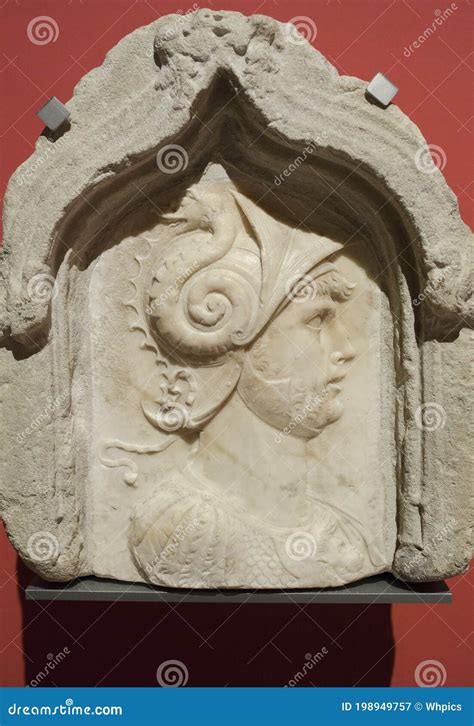 Hadrian Roman Emperor Portrait As Mars Editorial Photo | CartoonDealer ...